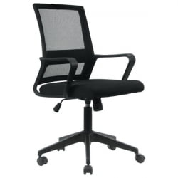 Кресло Basic CH-698 сетка/ткань TW черное