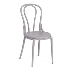 Кухонный стул THONET (mod. PL62) пластик, 42 x 52 x 89 см, Grey (Cерый) 09