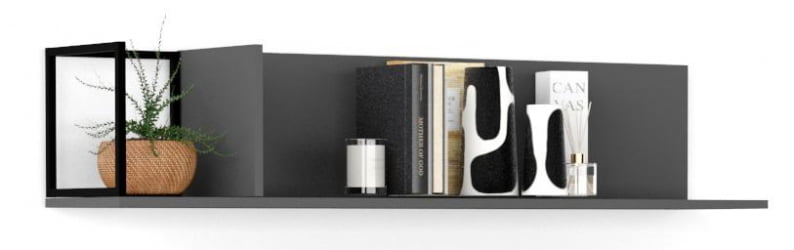 Полка City большая графит