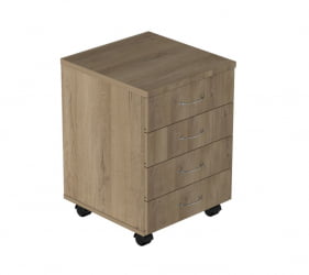 Тумба подкатная Р.Т-4 Серая