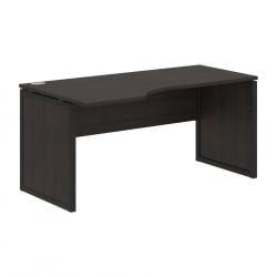 Стол письменный левый КСТЕН-КП КСКПCЕТ 169 Л Дуб Юкон Антрацит / XTEN-QP XQPCET L