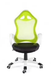Кресло офисное Тесла CX0398H01 White green