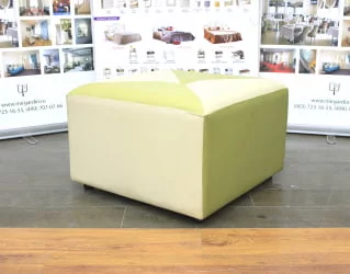 Пуф Pilot цвет кремовый + салатовый