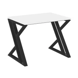 Стол рабочий LOFT VR.L-SRZ-1.7 Металл черный Белый Бриллиант