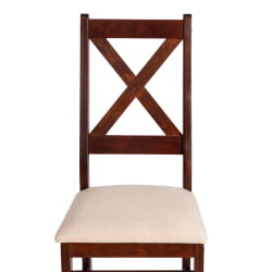 Стул CROSSMAN (комплект) NEW, Многослойный березовый шпон, 41х40x100 см, cappuchino/велюр бежевый