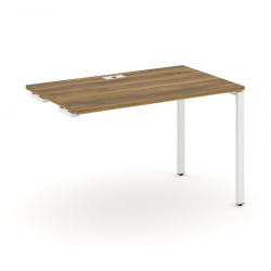 Стол приставка к опорным тумбам/шкафам CОНCЕПТ CН.ОСПР-002 Сандал Янтарный Белый / CONCEPT CN.OSPR-002