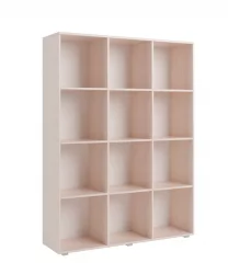 Стеллаж без фасадов ДМ12 Ясень шимо светлый/Ясень шимо темный