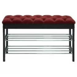 Банкетка Грейс Венге Бордо