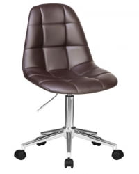 Офисное кресло для персонала DOBRIN MONTY (коричневый) 2 шт