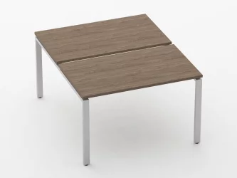 Письменный стол для двоих Deka П-обр. каркас 7.145.12 Дуб Верцаска