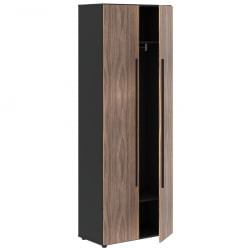 Гардероб VELION VENEER VRWCS 80.1 Американский орех Яшма черная