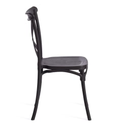 Кухонный стул CROSS (mod. PL24) пластик, 48 х 58 х 89 см, Black (черный) 05