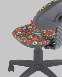 Кресло компьютерное детское УМКА sweets серый пластик