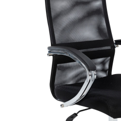 Кресло руководителя CHAIRMAN CХ612 Черный пластик (блаcк) Черный / CH612 (black)
