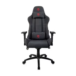 Геймерское кресло Arozzi Verona Signature Soft Fabric Черный-красный