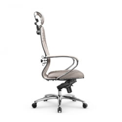 Кресло руководителя Metta L 2c 44C/K116 Infinity Easy Clean (MPES) Комплект 1 Светло-бежевое