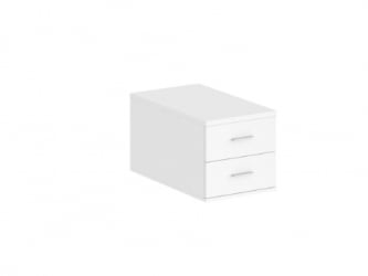 Подвесная тумба с 2 ящиками Sigma SG.537.WH.WH Белый