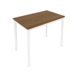 Стол письменный на металлокаркасе SLIM SYSTEM С.СП-3.1 Орех-Белый