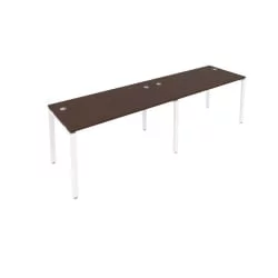 Рабочая станция на 2 раб.места Метал Сйстем Б.СМ-2.3 Венге/Белый / Metal System