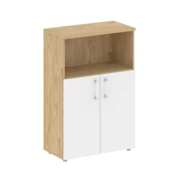 Шкаф средний широкий SHIFT SK.ST-2.1 Тиквуд Светлый/Белый Бриллиант