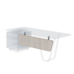 Фронтальная панель правая Line СФ-577601 Дуб серый Черный графит