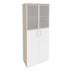Шкаф высокий широкий ONIX O.ST-1.7R Дуб Аттик/Белый