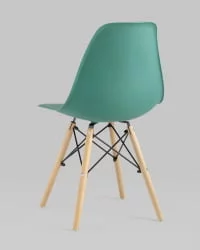 Стул Eames DSW 4 шт. Серо-зеленый