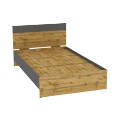 Кровать Алиса(L26)1247х903х2063(ДВ-Графит)