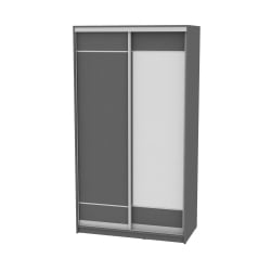 Шкаф-купе B-230х120х60-3(Графит-D7D8)