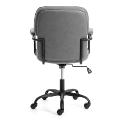 Кресло ALPHA иск. замша, Grey (Cерый)