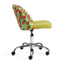 Кресло MELODY ткань/флок, олива, Botanica 03 pepper/23