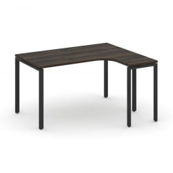 Стол эргономичный правый CONCEPT CN.SA-001(R) Дуб Мали Черный