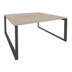 Рабочая станция на О-образном м/к ONIX O.MO-D.RS-2.4.8 Дуб Аттик/Антрацит