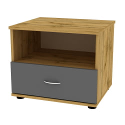 Комод Алиса(K10)458х540х459сторцевойручкой(ДВ-Графит)