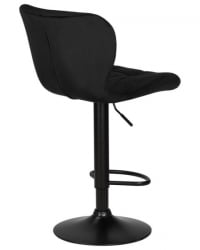Стул барный DOBRIN BARNY BLACK (черный велюр (MJ9-101)) 2 шт