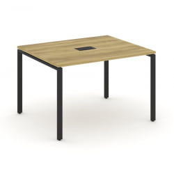 Стол переговорный (1 столешница) CONCEPT CN.PRG-012 Дуб Винченцо Черный