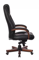 Кресло руководителя Бюрократ T-9923WALNUT/BLACK