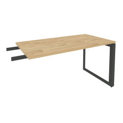 Брифинг-приставка на О-образном м/к ОНИКС О.МО-БР-13 Тиквуд Светлый/Антрацит / ONIX O.MO-BR-13