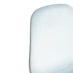 Кухонный стул BREEZE (mod. 4724) Велюр/металл , 44 х 53 х 87 см, Aquamarine (аквамарин) HLR16 / натуральный