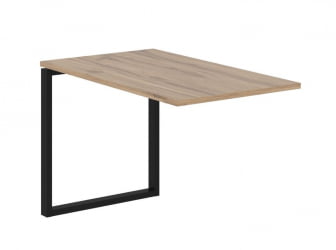 Брифинг-приставка EDIS EQB 1167 Дуб Денвер светлый Черный