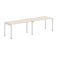 Стол двойной КСТЕН-С КСВСТ 2870 Бук тиара/серый / XTEN-S XWST