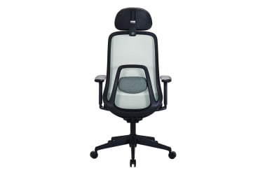 Кресло руководителя АРИЕС СЕРО-ЗЕЛ/ЧЕРНЫЙ / ARIES