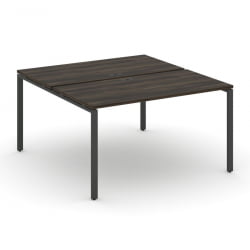 Рабочая станция двухсторонняя на 2 места CONCEPT CN.DRS-002 Дуб Мали Антрацит