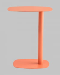 Журнальный столик Eanna S металл коралловый