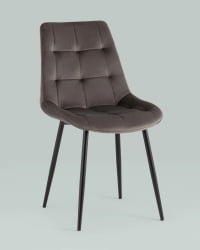 Стул Флекс Нев велюр антрацитовый 2 шт. / New