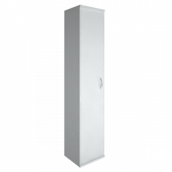 Шкаф высокий узкий левый Riva А.СУ-1.9 Л Белый