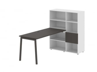 Рабочая станция ЕДИС ЕЛРСТ 1115 Мокко Мокко Белый / EDIS ELRST