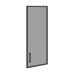 Дверь накладная правая WOOD&STONE СФ-535512 Стекло