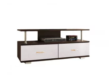 Тумба под ТВ - 5 Венге Дуб молочный