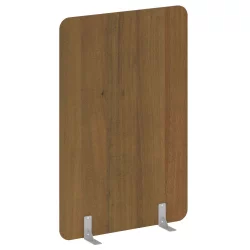 Перегородки на металлических опорах на фетровых подпятниках R-line DP.F-120-180 Орех Гварнери